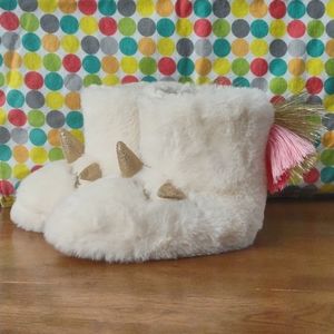 Unicorn slippers for toddler